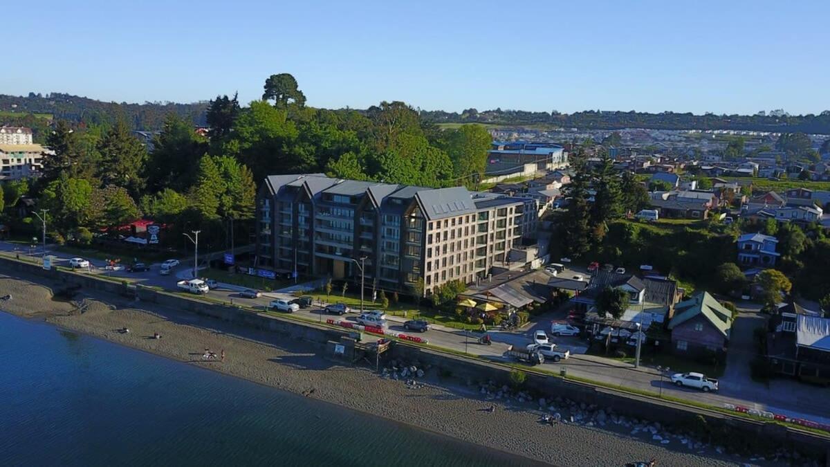 Depto 2D2B Frente A La Costanera Piscina Temperada Servicio Hom 0401 Apartman Puerto Varas Kültér fotó