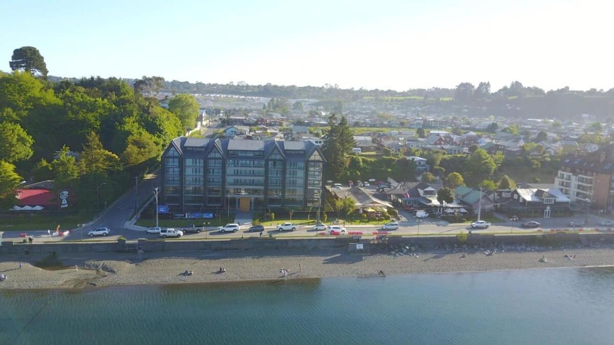 Depto 2D2B Frente A La Costanera Piscina Temperada Servicio Hom 0401 Apartman Puerto Varas Kültér fotó