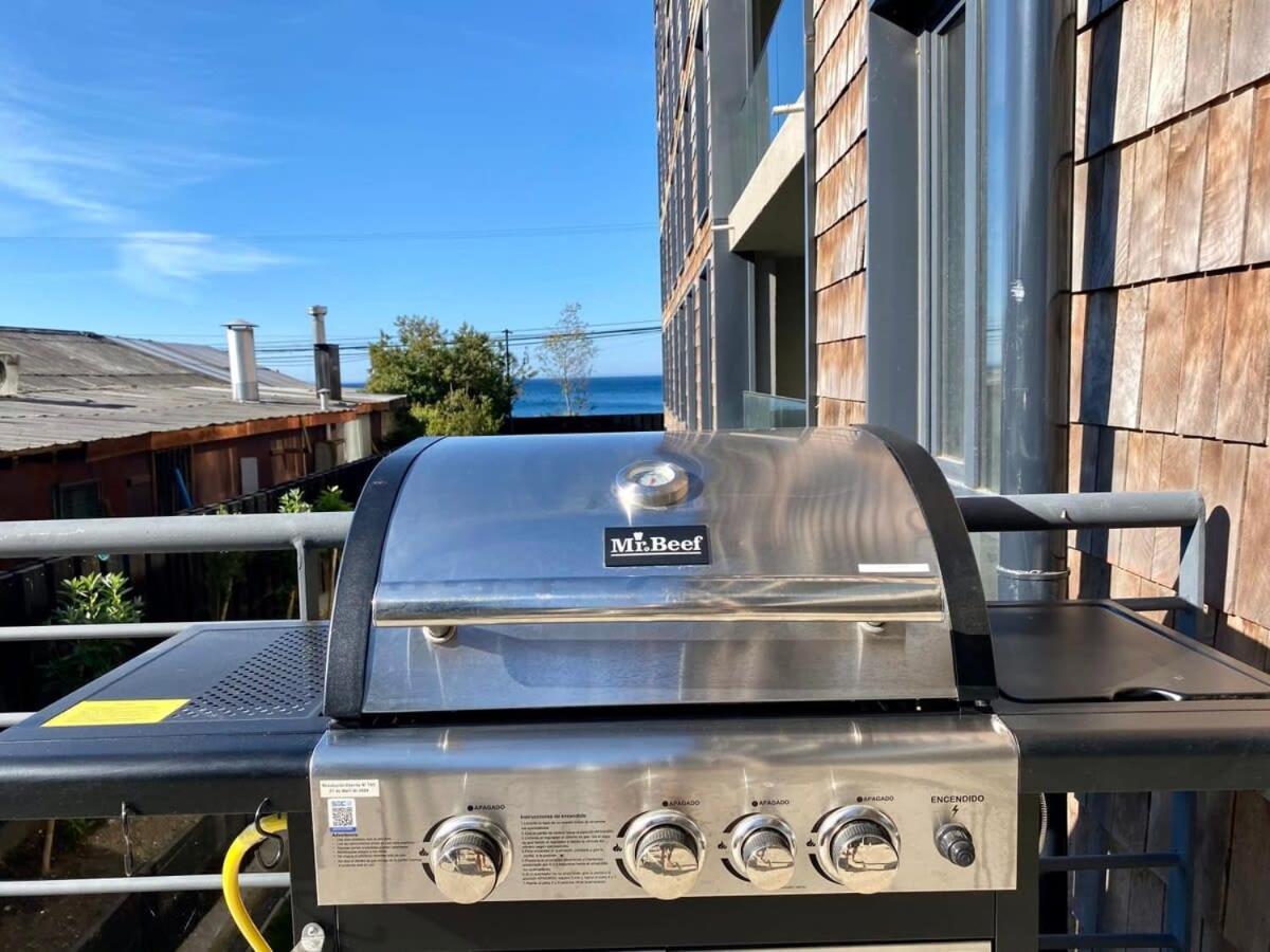 Depto 2D2B Frente A La Costanera Piscina Temperada Servicio Hom 0401 Apartman Puerto Varas Kültér fotó